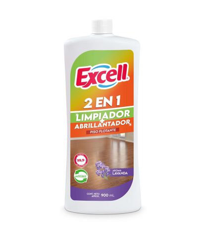 LIMPIADOR + ABRILLANTADOR 2 EN 1 LAVANDA 12 X 900 CC